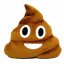 Poop Poo polštářek (18 cm) - Barva: Fialová