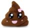 Poop Poo polštářek (18 cm) - Barva: Fialová
