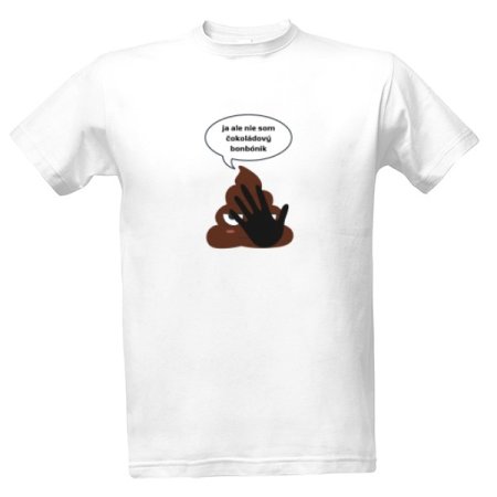 Shitstore tričko: čokoládový bonbónik
