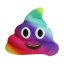 Poop Poo polštářek (18 cm) - Barva: Fialová