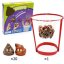 Dětská basketbalová hra "Poop Emoji Basketball"