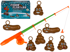 Dětská koupelnová hra "Fishing and Poops"